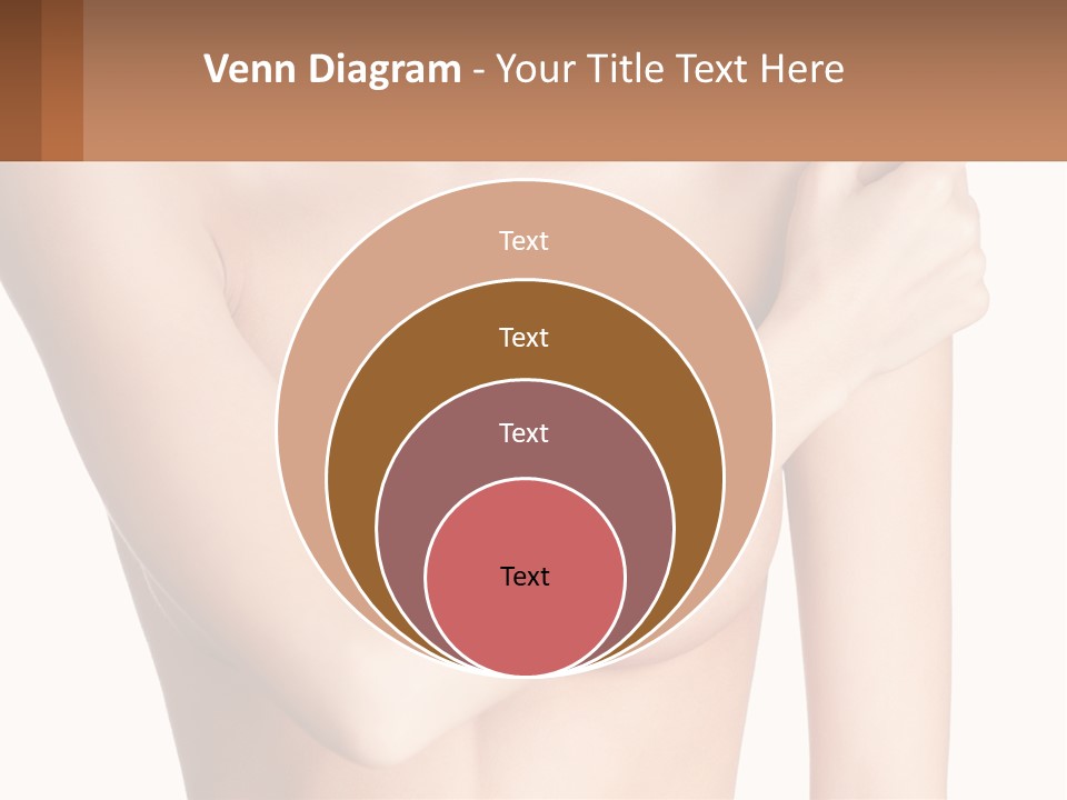 The Figure Of A Girl PowerPoint Template