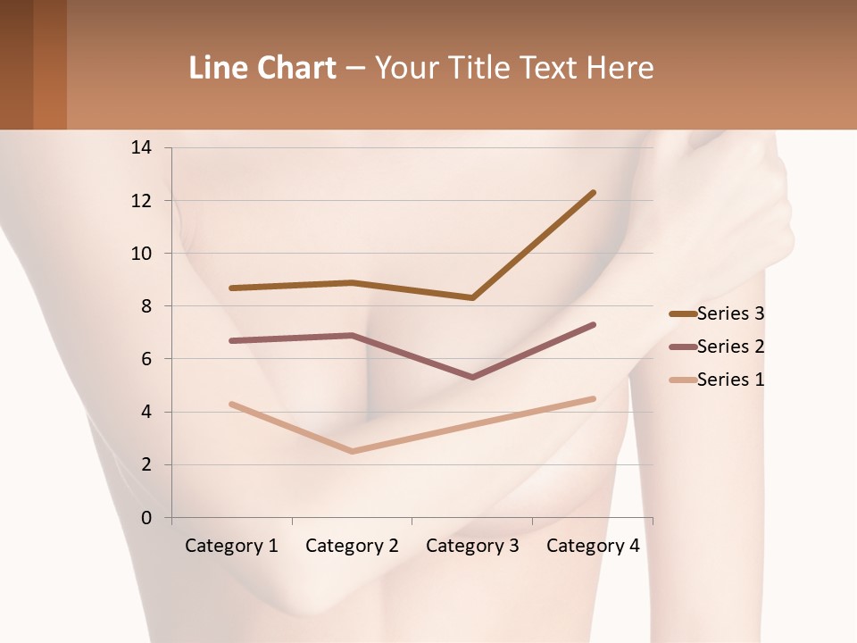 The Figure Of A Girl PowerPoint Template