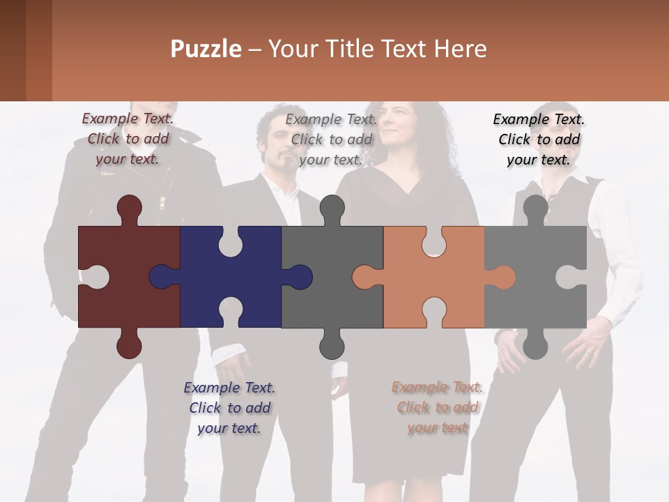 Rock Band Of People PowerPoint Template