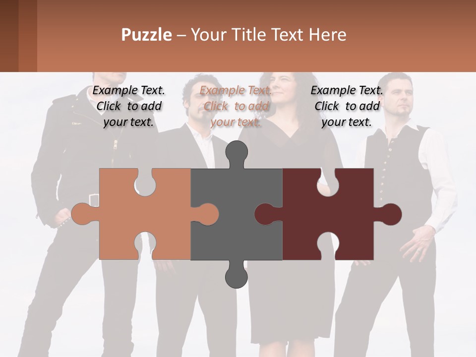 Rock Band Of People PowerPoint Template