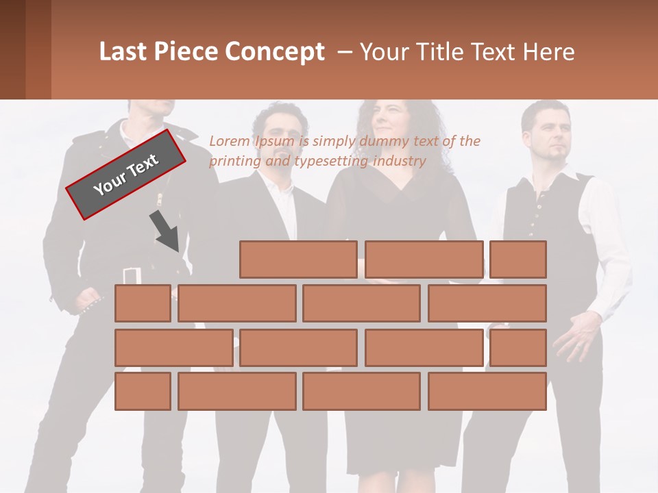 Rock Band Of People PowerPoint Template