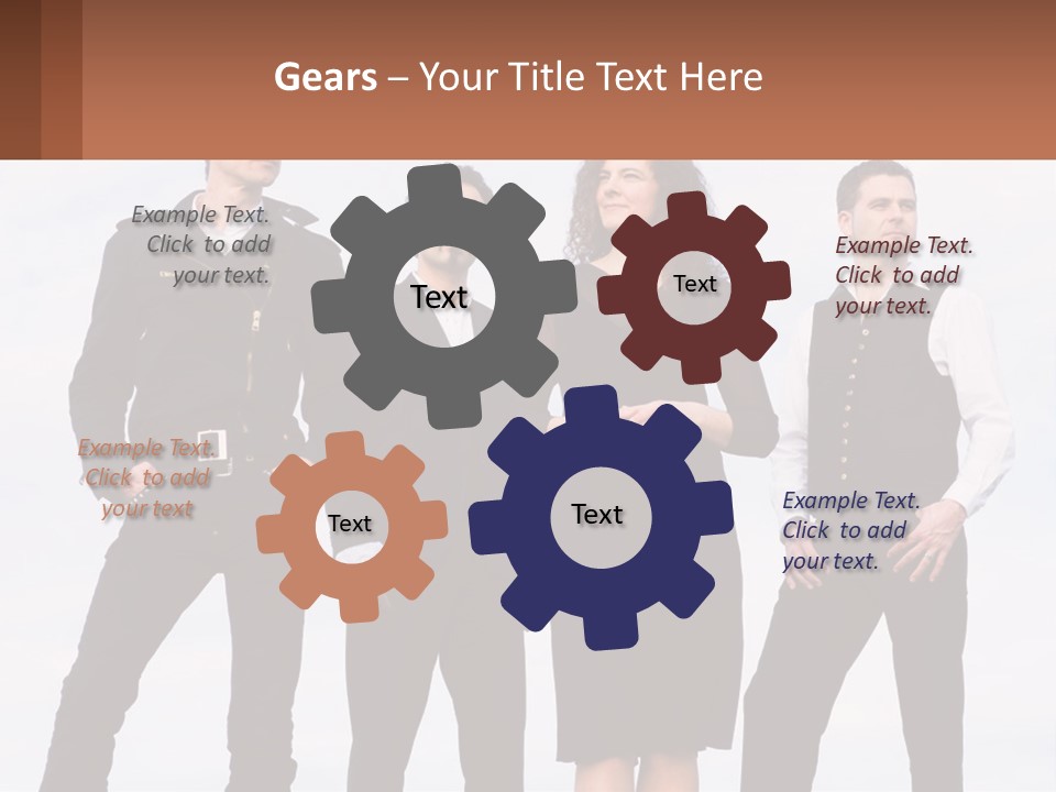 Rock Band Of People PowerPoint Template