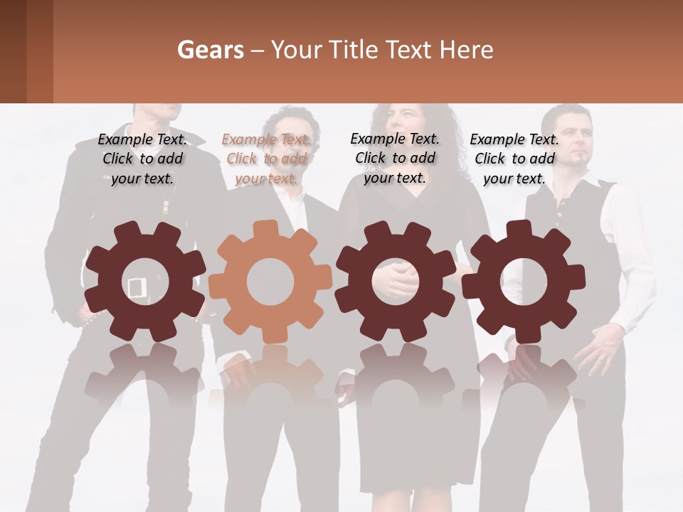 Rock Band Of People PowerPoint Template