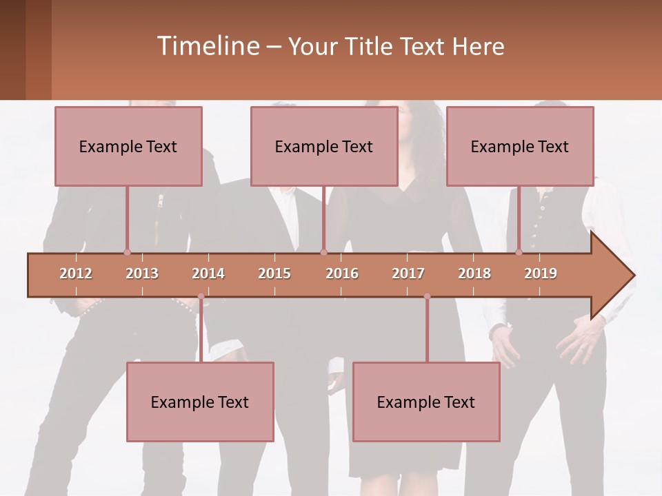 Rock Band Of People PowerPoint Template