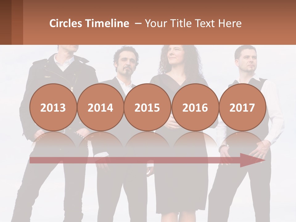 Rock Band Of People PowerPoint Template