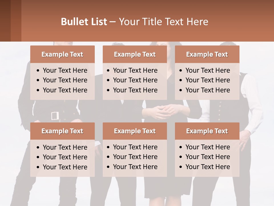 Rock Band Of People PowerPoint Template