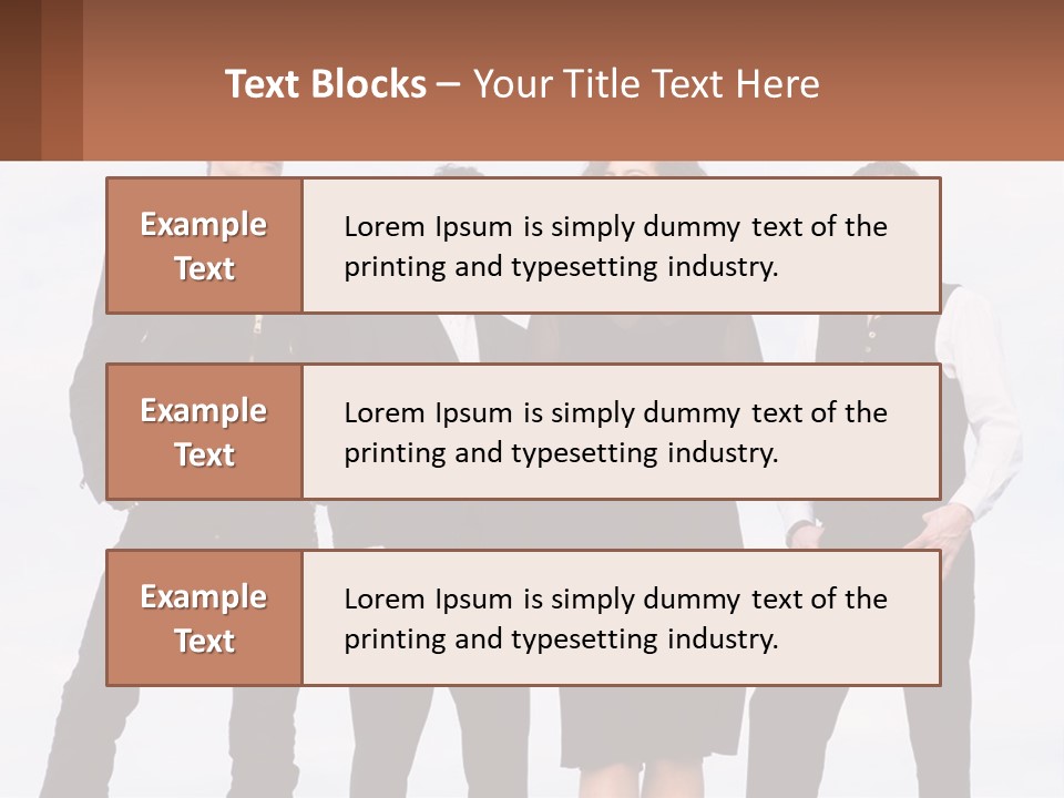 Rock Band Of People PowerPoint Template