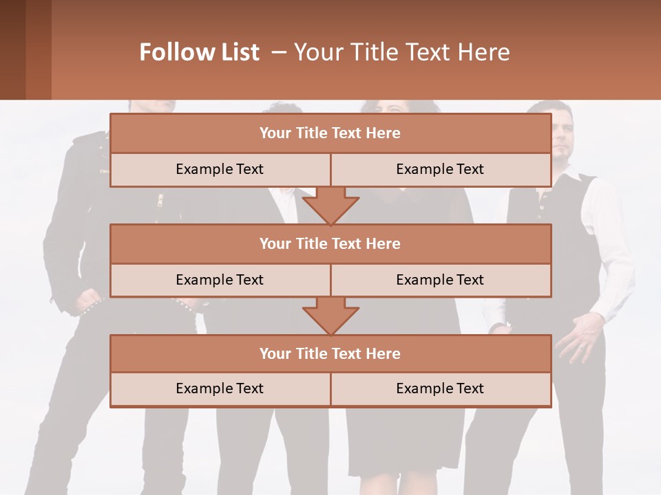 Rock Band Of People PowerPoint Template
