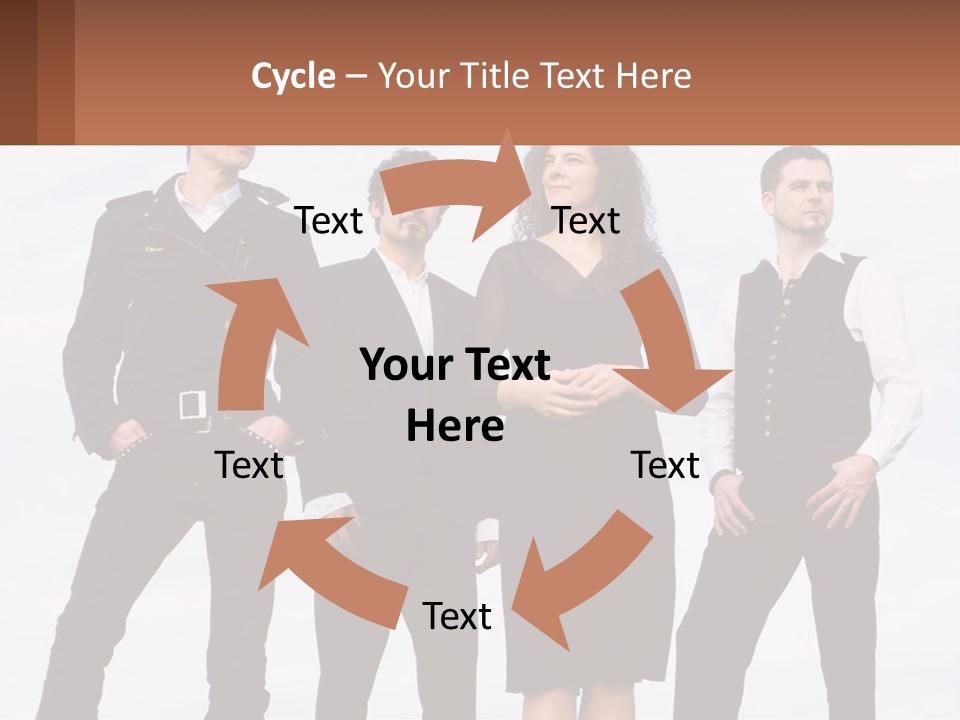 Rock Band Of People PowerPoint Template