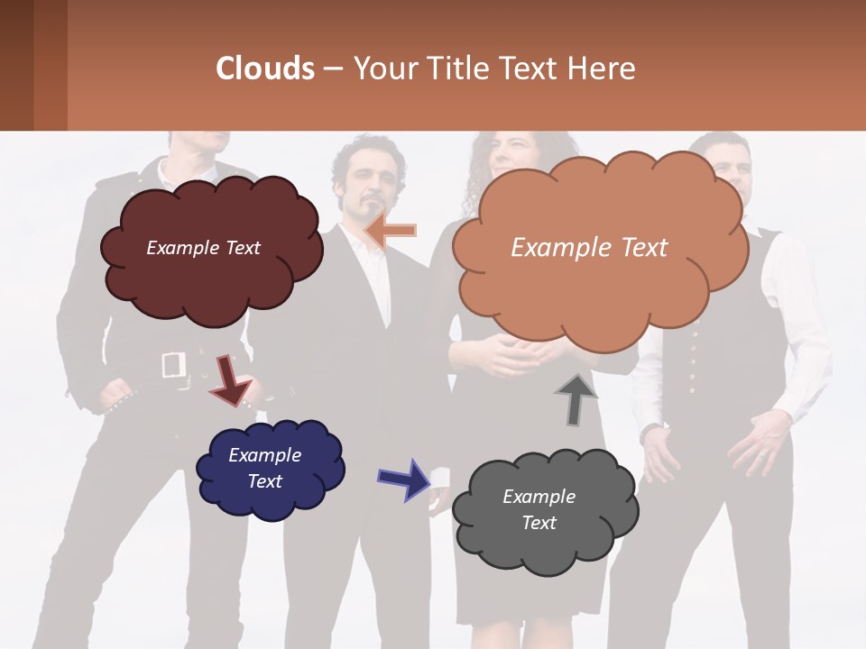 Rock Band Of People PowerPoint Template