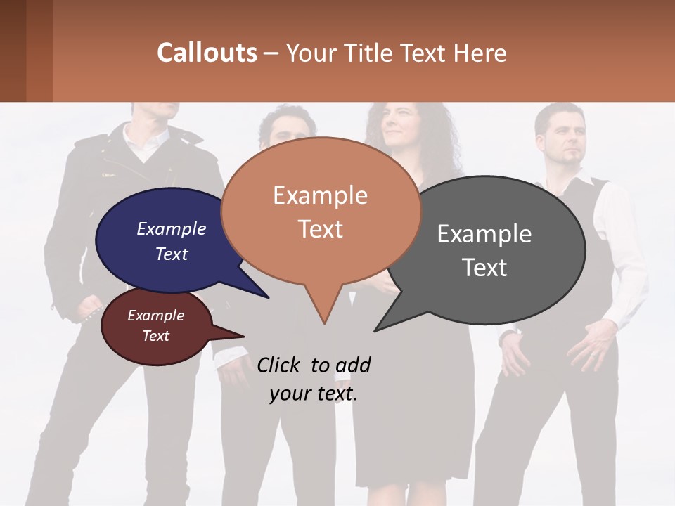 Rock Band Of People PowerPoint Template