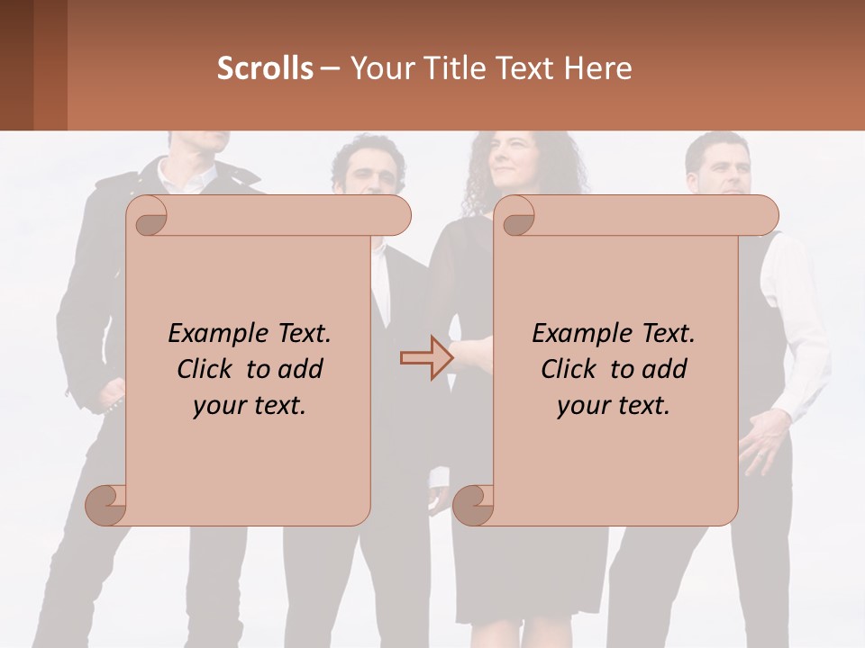 Rock Band Of People PowerPoint Template