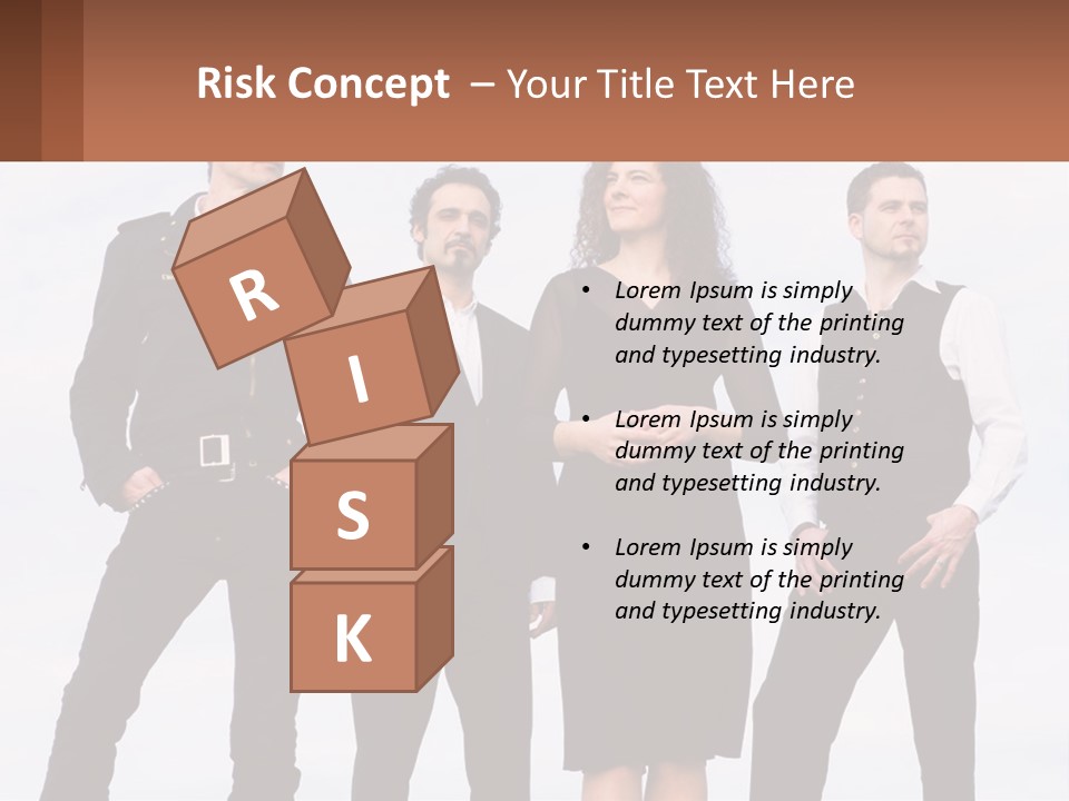 Rock Band Of People PowerPoint Template