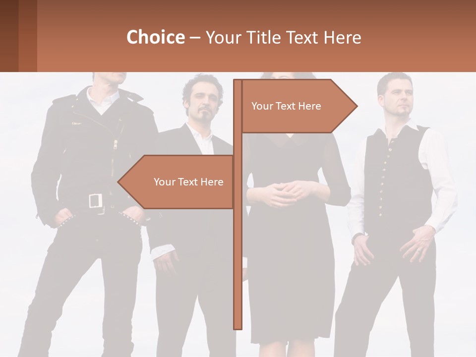 Rock Band Of People PowerPoint Template