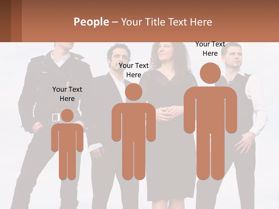 Rock Band Of People PowerPoint Template