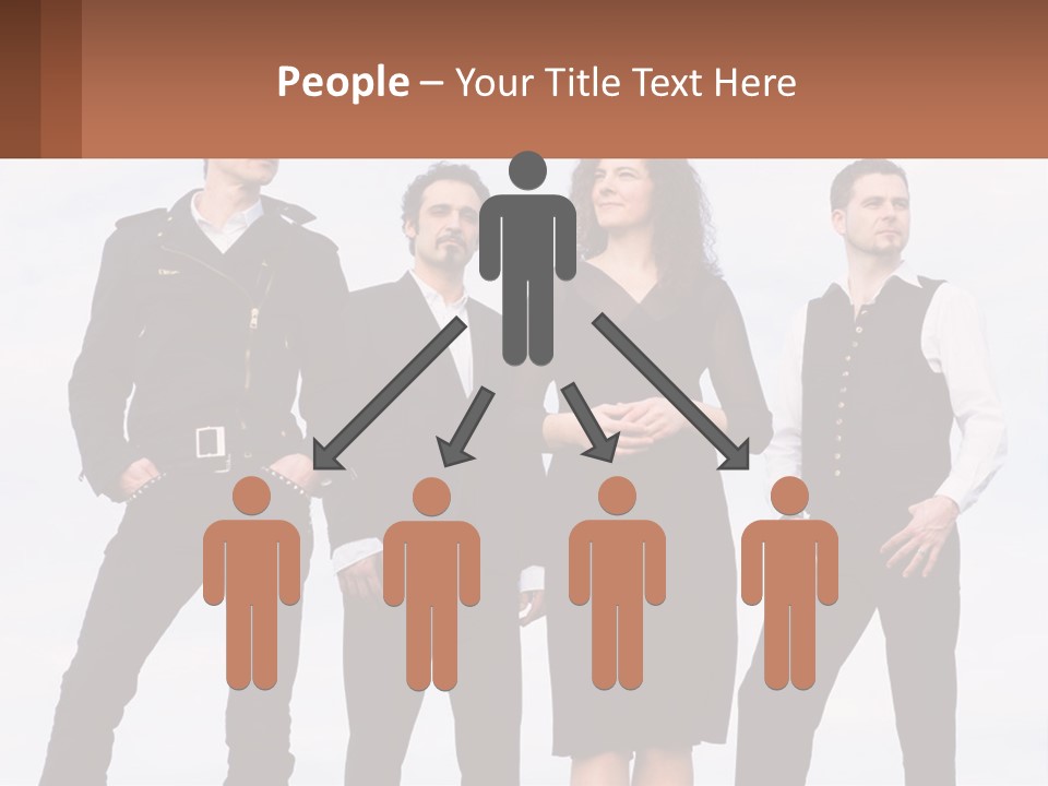 Rock Band Of People PowerPoint Template
