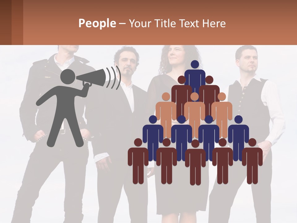 Rock Band Of People PowerPoint Template
