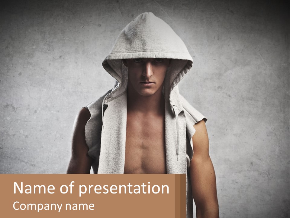 The Guy Before The Fight PowerPoint Template