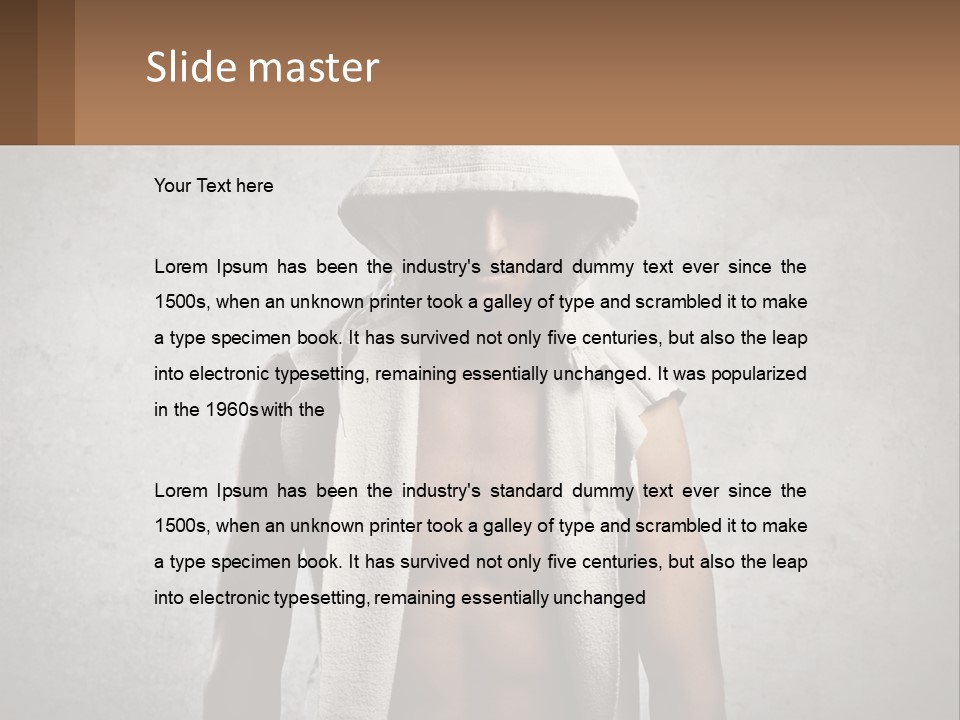 The Guy Before The Fight PowerPoint Template