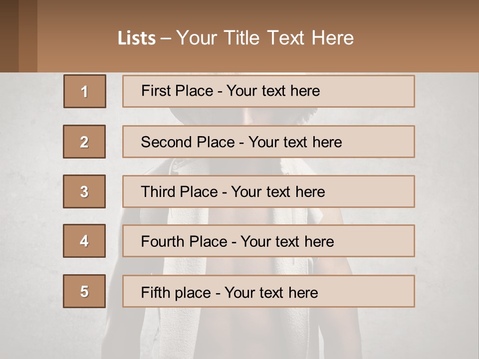 The Guy Before The Fight PowerPoint Template