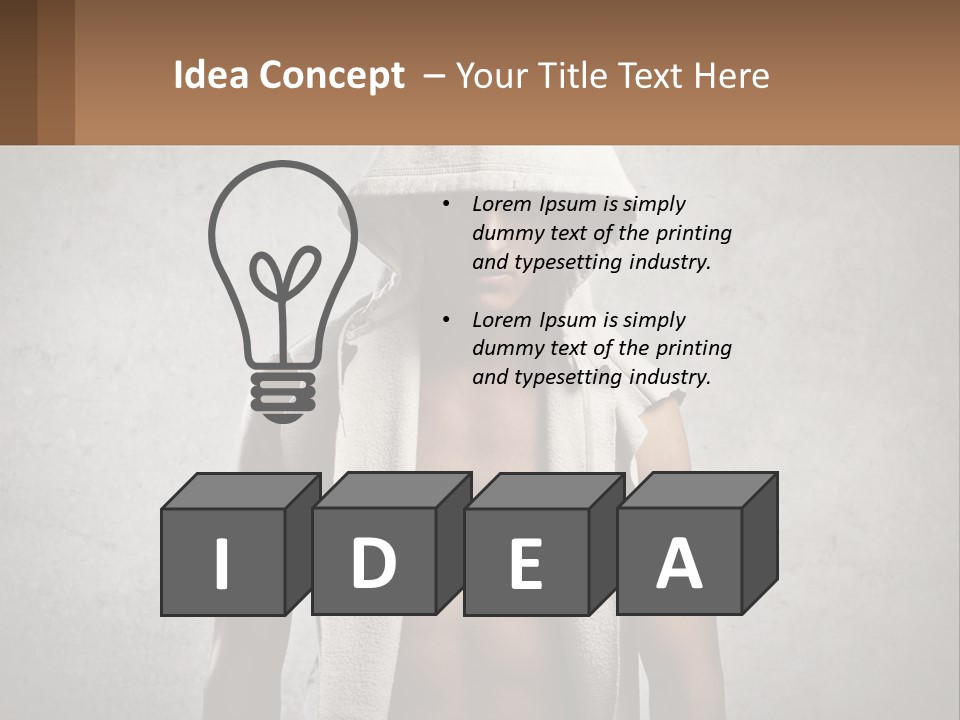 The Guy Before The Fight PowerPoint Template