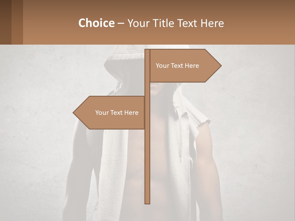 The Guy Before The Fight PowerPoint Template