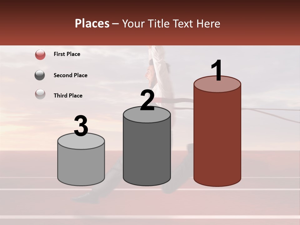 The Best Office Worker PowerPoint Template