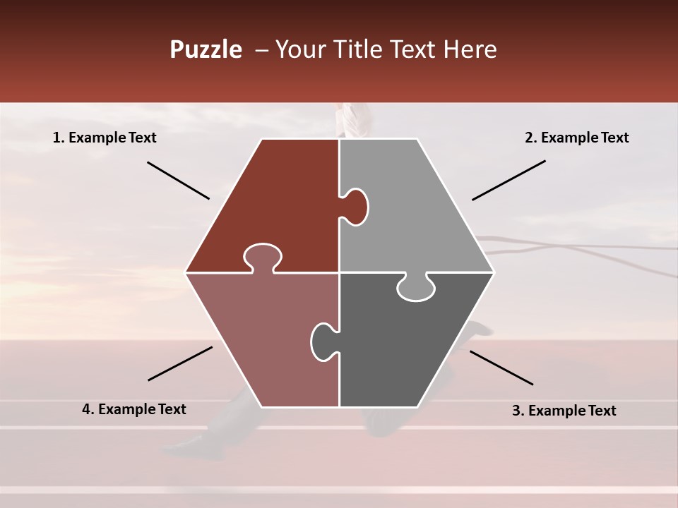 The Best Office Worker PowerPoint Template