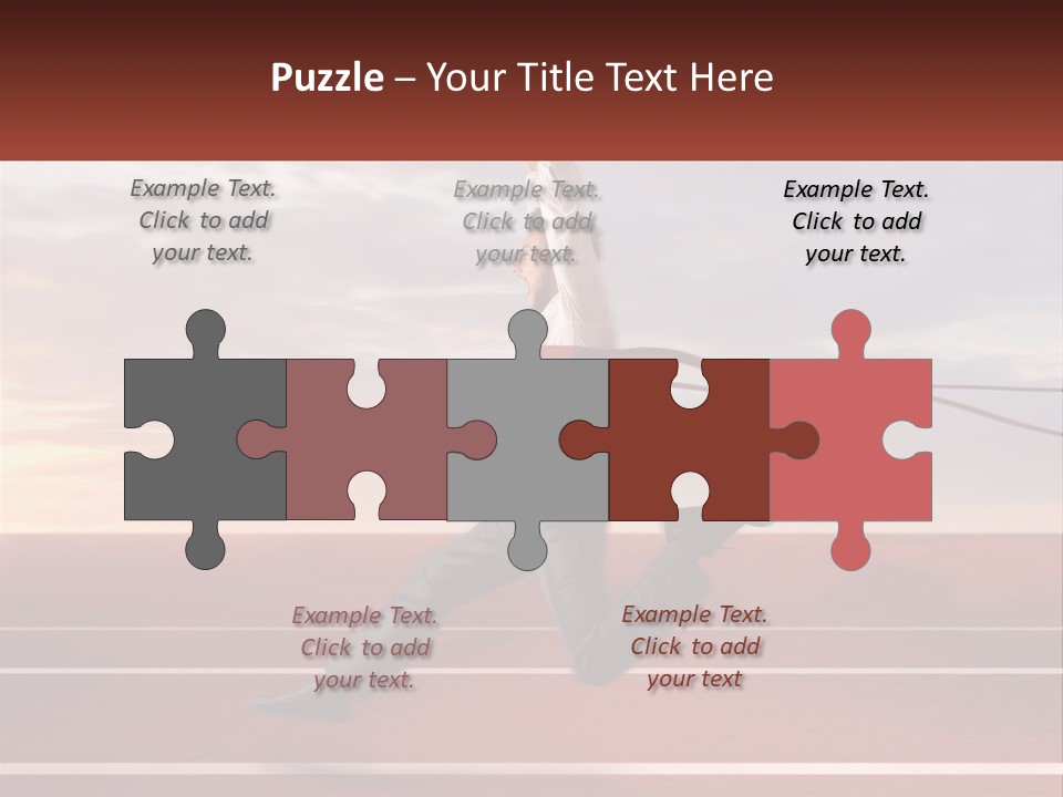 The Best Office Worker PowerPoint Template