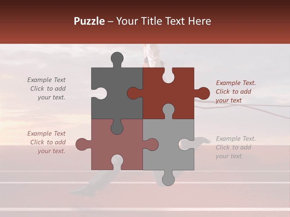 The Best Office Worker PowerPoint Template