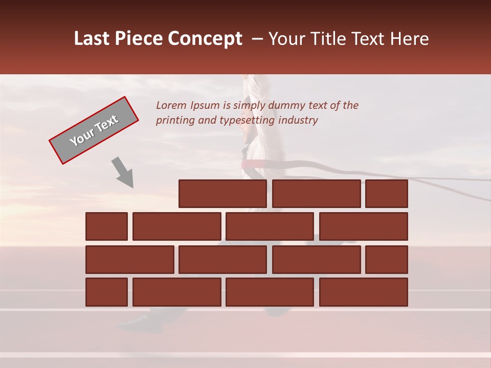 The Best Office Worker PowerPoint Template