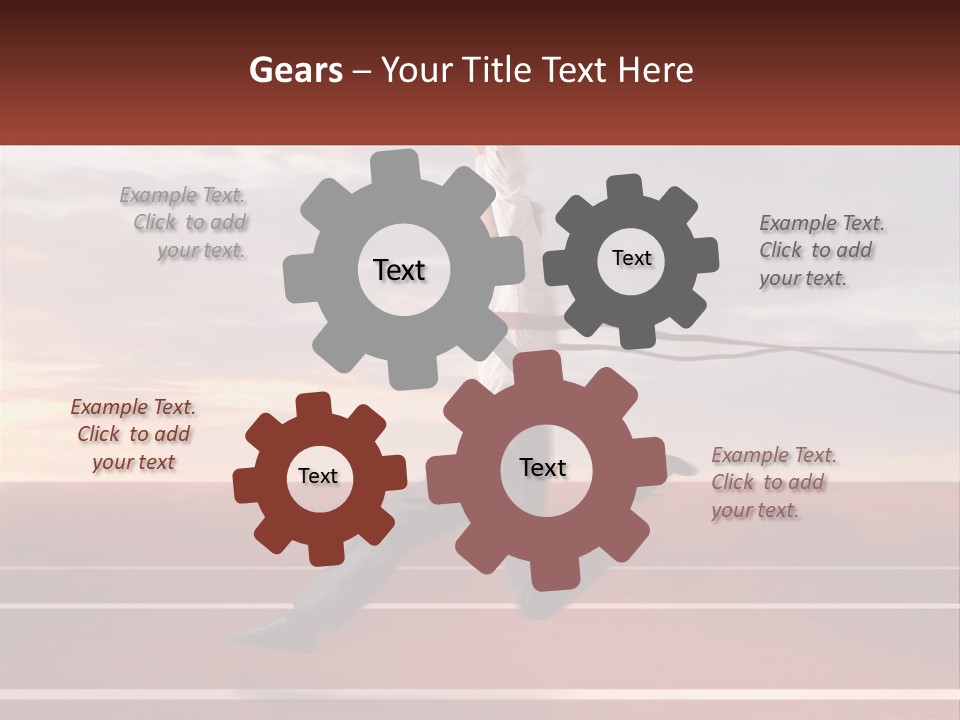 The Best Office Worker PowerPoint Template