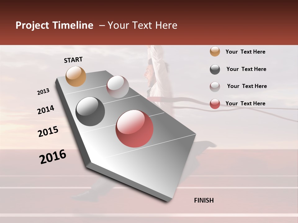 The Best Office Worker PowerPoint Template
