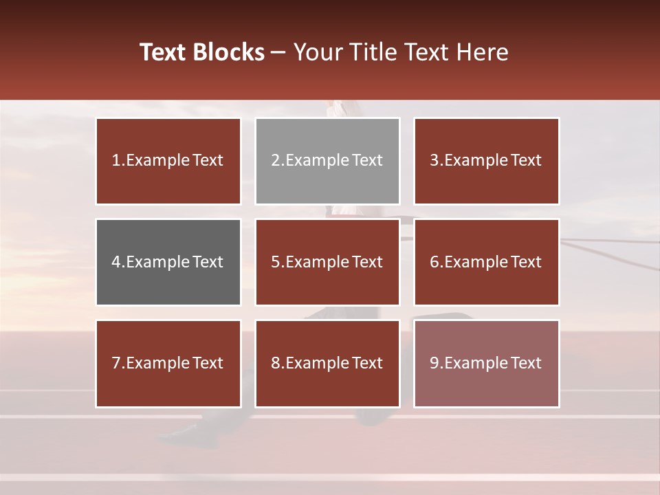 The Best Office Worker PowerPoint Template