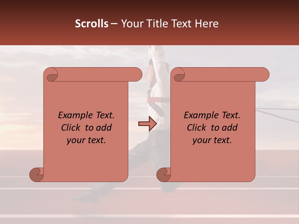 The Best Office Worker PowerPoint Template