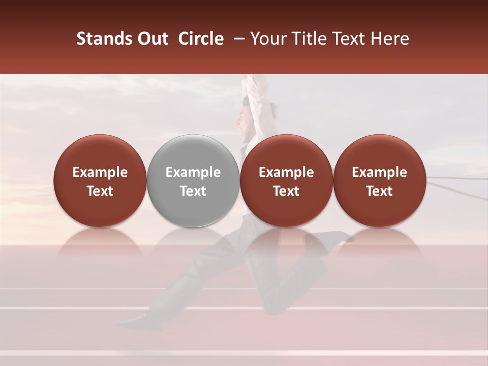 The Best Office Worker PowerPoint Template
