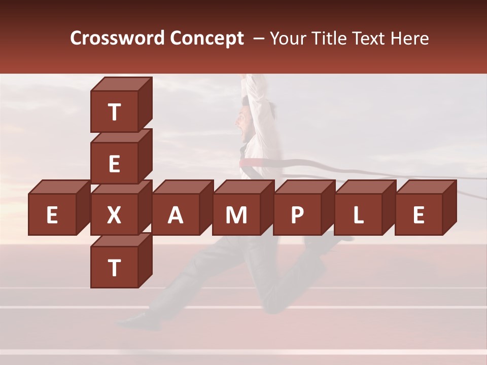 The Best Office Worker PowerPoint Template