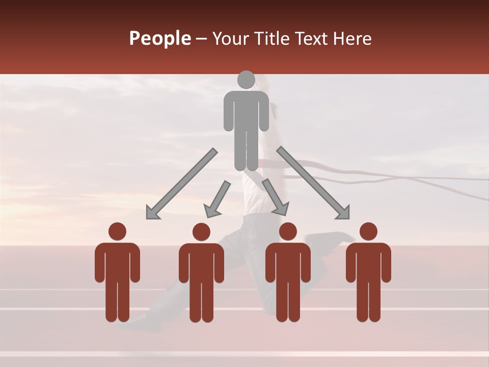 The Best Office Worker PowerPoint Template