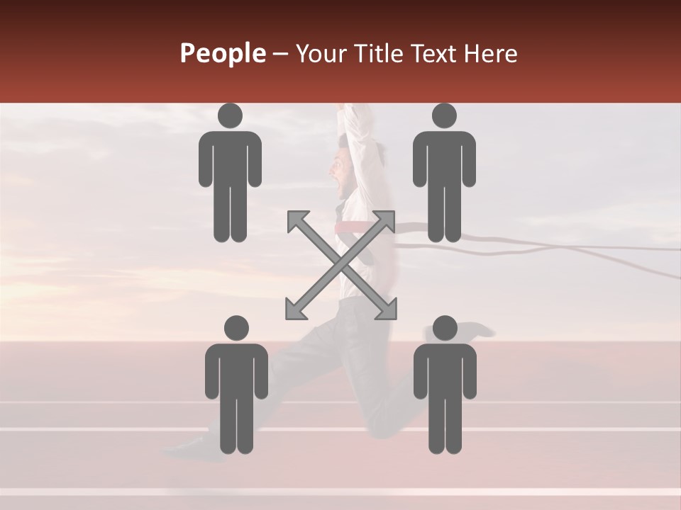 The Best Office Worker PowerPoint Template