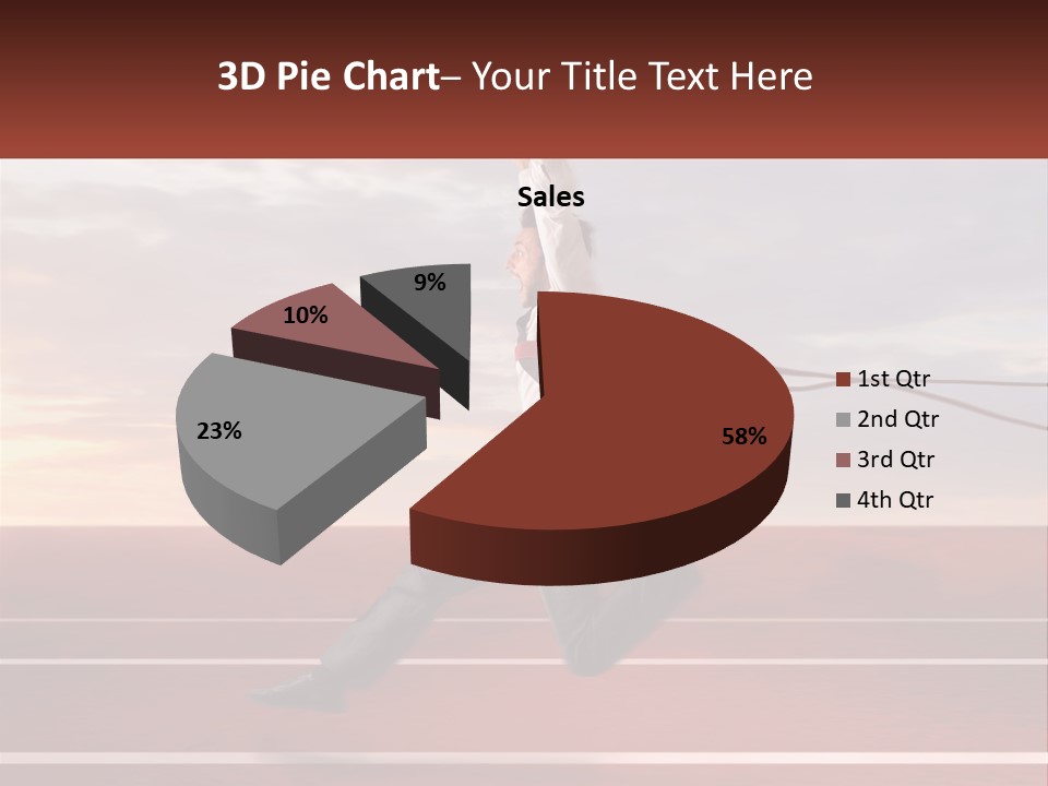 The Best Office Worker PowerPoint Template