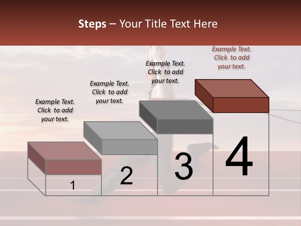 The Best Office Worker PowerPoint Template