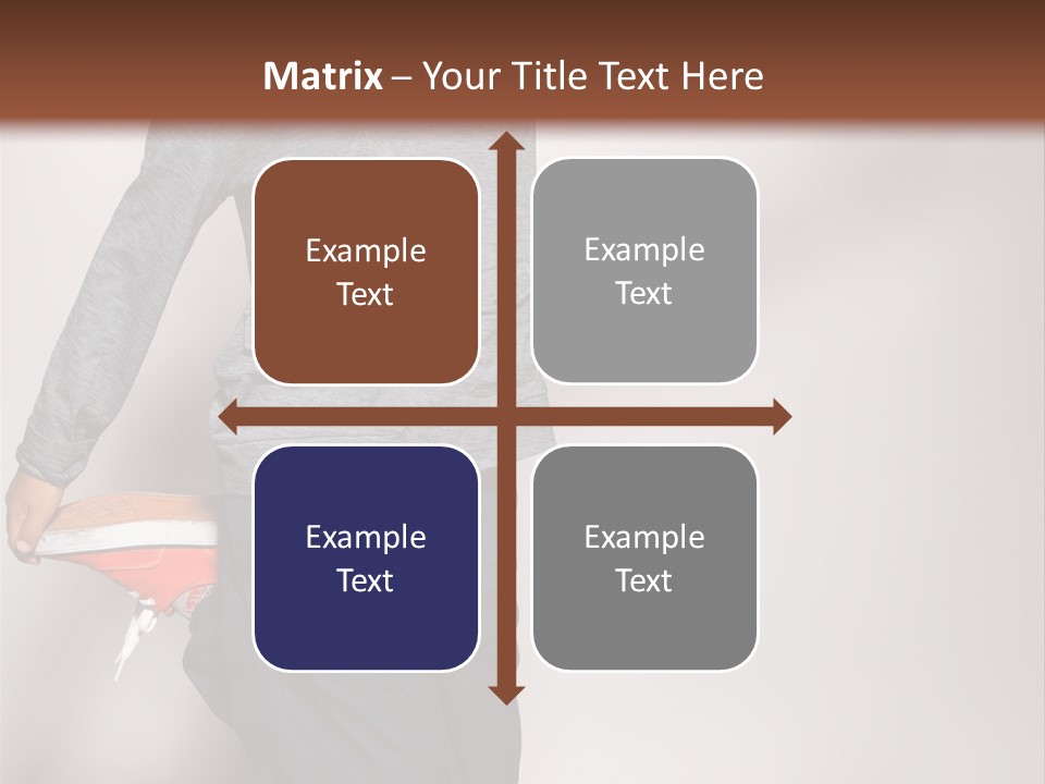 Baby In A Cap PowerPoint Template