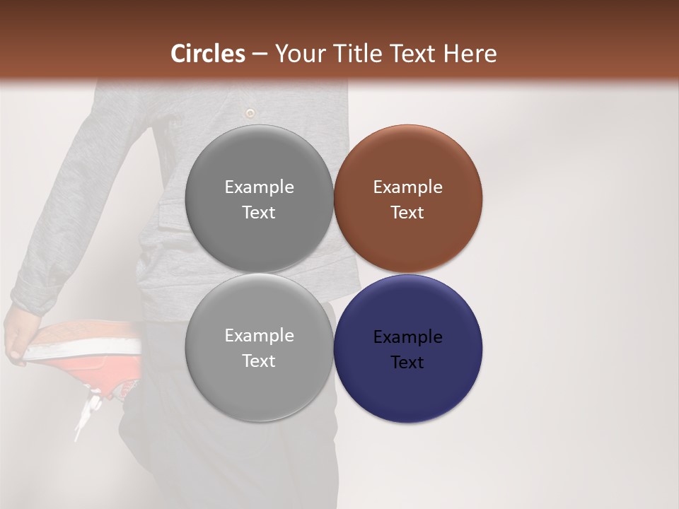 Baby In A Cap PowerPoint Template