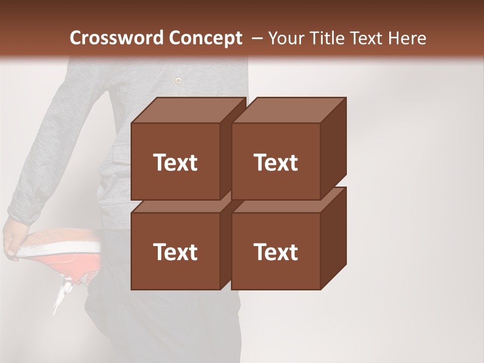 Baby In A Cap PowerPoint Template