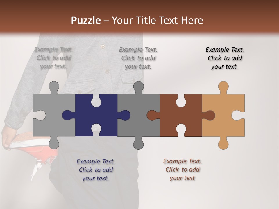 Baby In A Cap PowerPoint Template