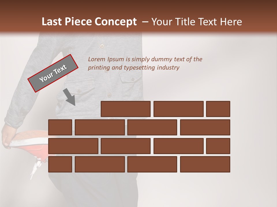 Baby In A Cap PowerPoint Template