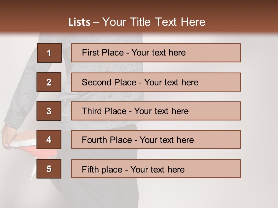 Baby In A Cap PowerPoint Template