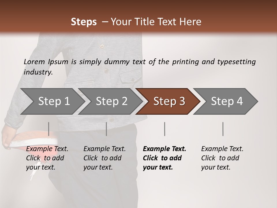 Baby In A Cap PowerPoint Template