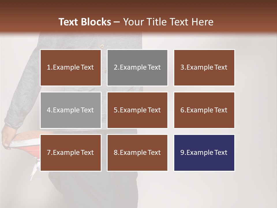 Baby In A Cap PowerPoint Template