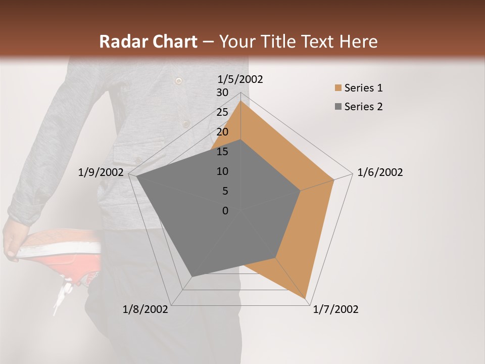 Baby In A Cap PowerPoint Template